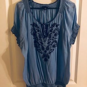 Tommy Hilfiger peasant blouse